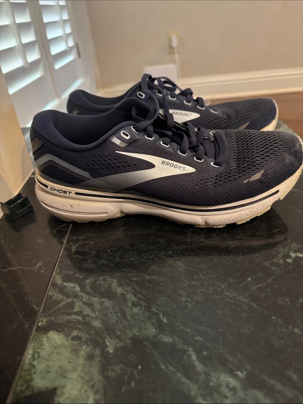 Brooks Men’s Athletic Shoes - Navy and White